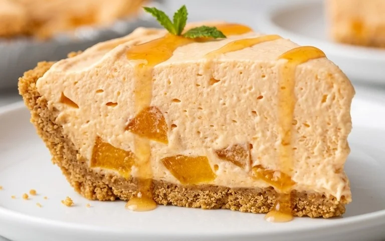 Peach Chiffon Pie