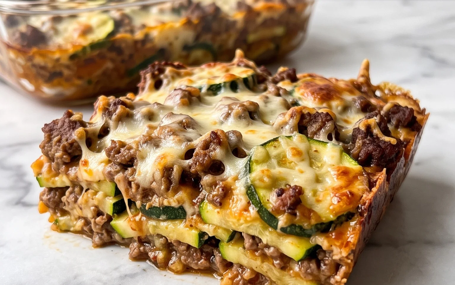 Easy Ground Beef Zucchini Casserole Recipe