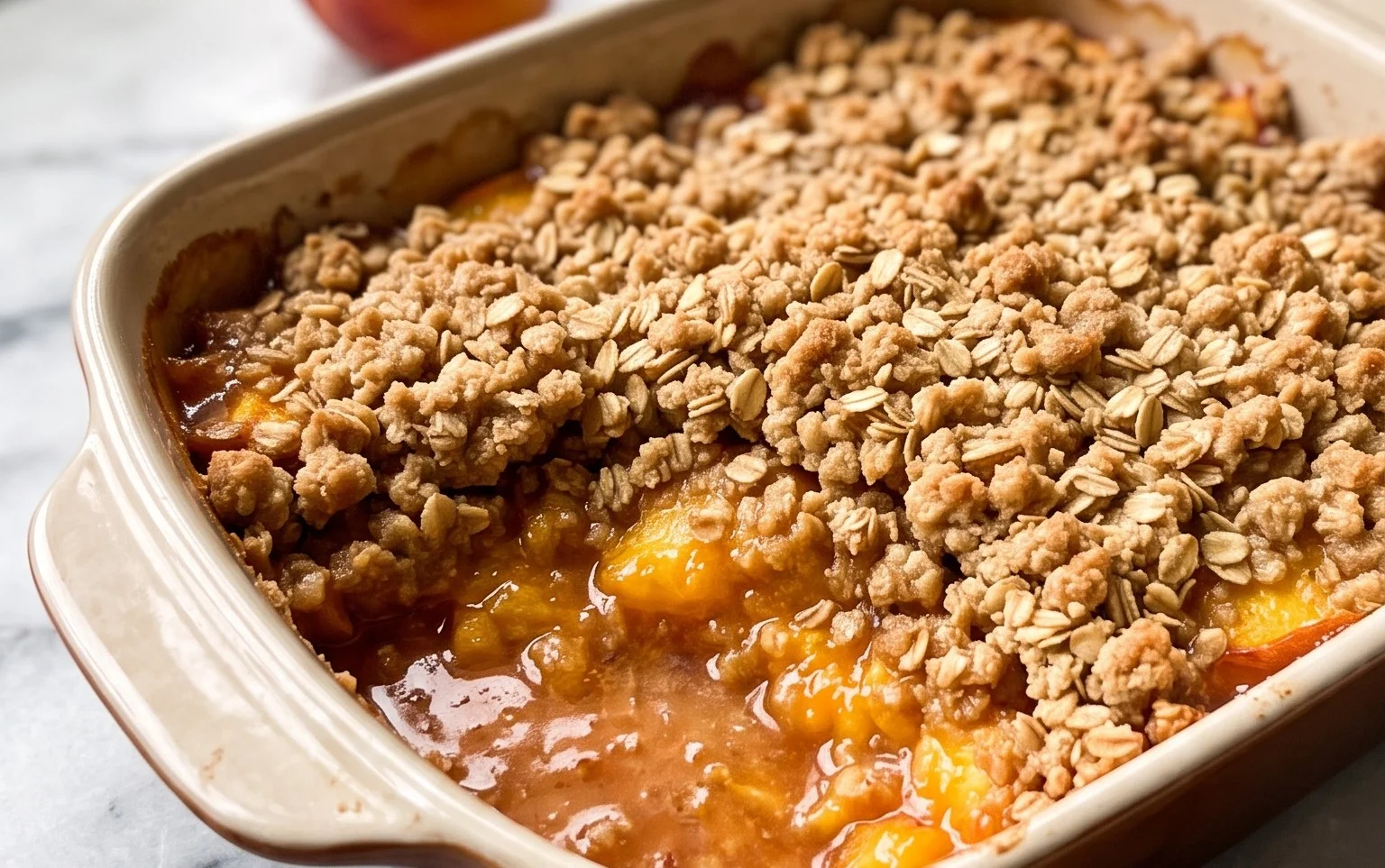 Easy Peach Crisp Recipe – Summer Dessert Perfection