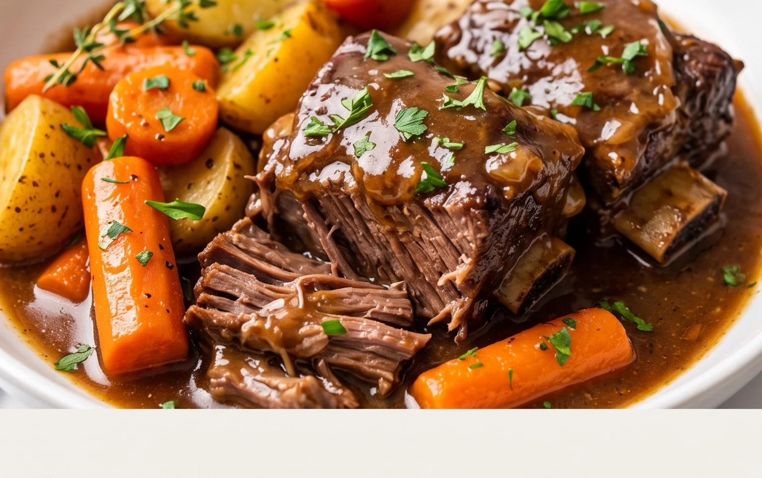 Crockpot Beef Short Ribs