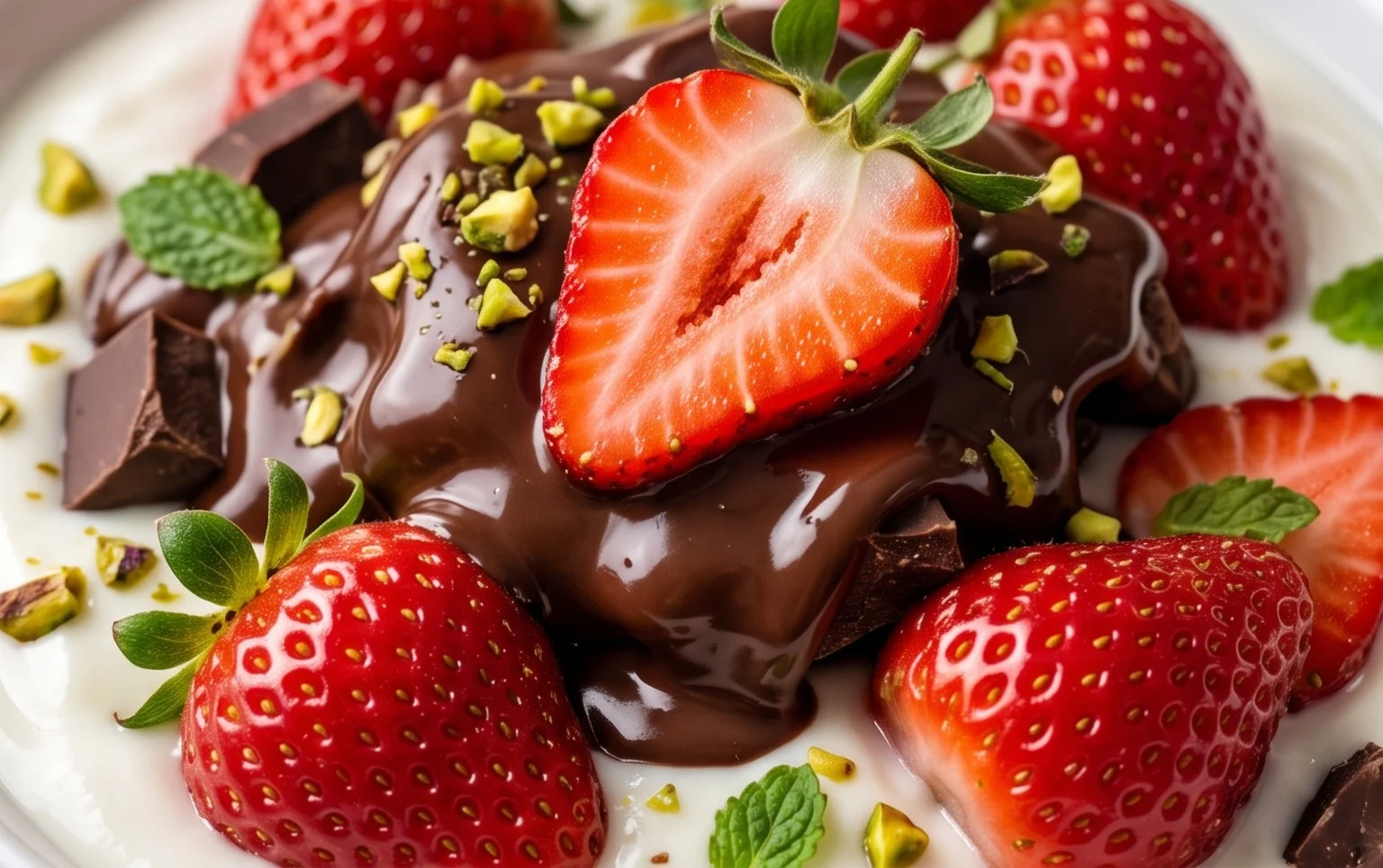 Chocolate Strawberry Yogurt Clusters (Viral Recipe!)